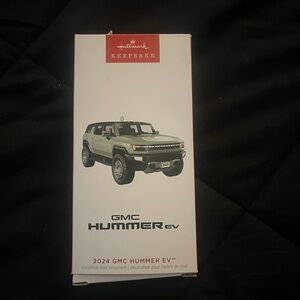 Hallmark Keepsake Ornament Box with Red and White Design